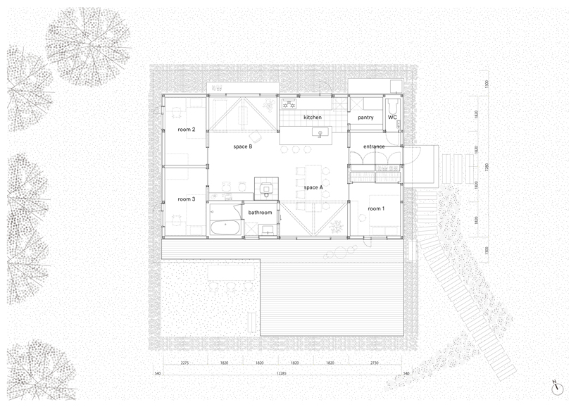 MoY architects completes a family home in the foothills of azumino, japan designboom
