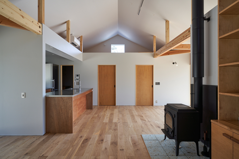 MoY architects completes a family home in the foothills of azumino, japan designboom