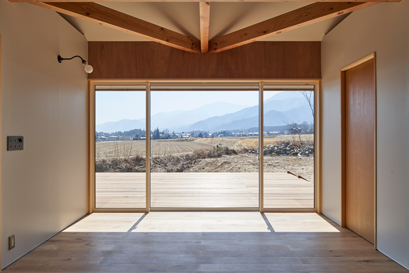 MoY architects completes a family home in the foothills of azumino, japan designboom