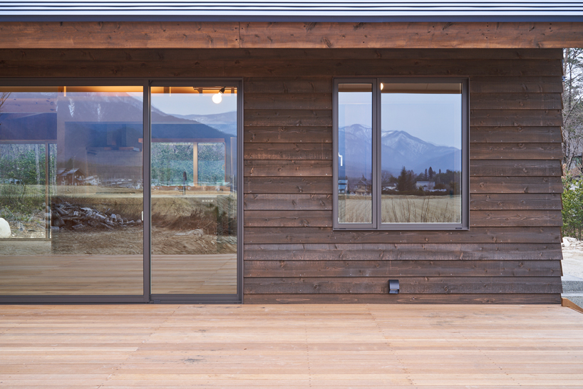 MoY architects completes a family home in the foothills of azumino, japan designboom