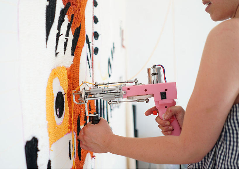 dov ganchrow guy megides 3D tiger rugs