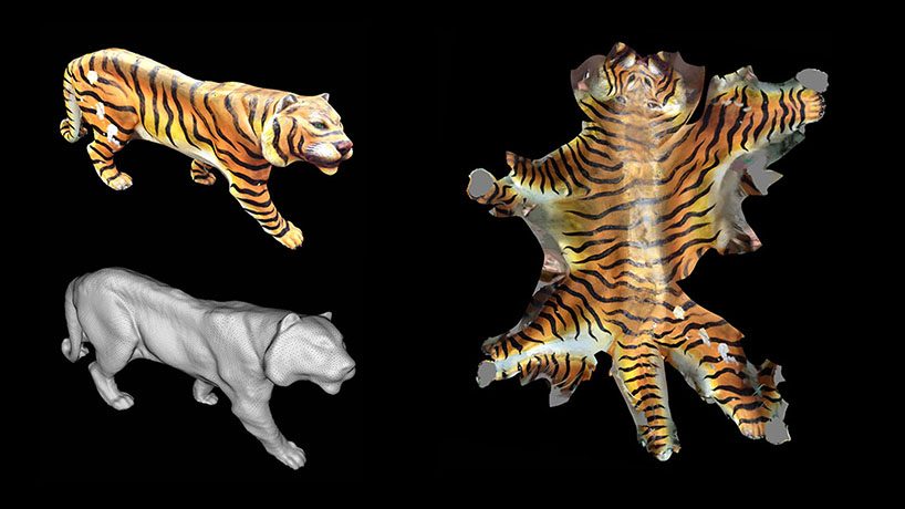 dov ganchrow guy megides 3D tiger rugs