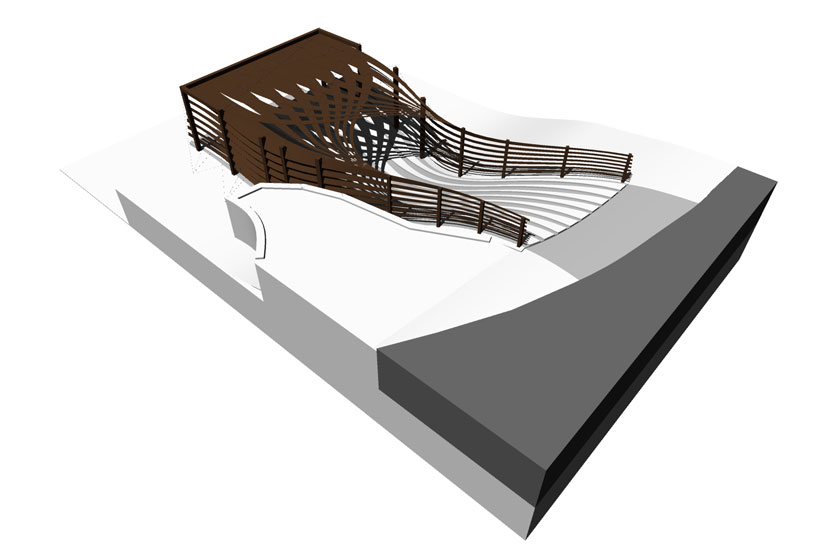 enter projects entrance canopy sydney australia designboom