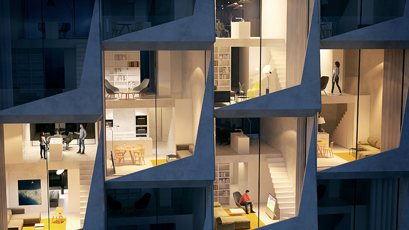 peter pichler s looping towers will act as a residential peter pichler s looping towers will act as a residential