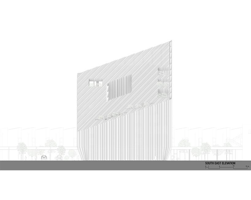 peter pichler maximizes north light with sloping roof for bonfiglioli HQ designboom