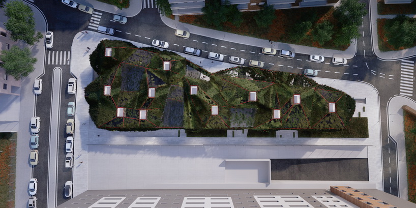 3GATTI envisions the 'green spaceship' library landing in madrid's villaverde