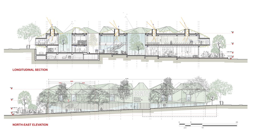 3GATTI envisions the 'green spaceship' library landing in madrid's villaverde