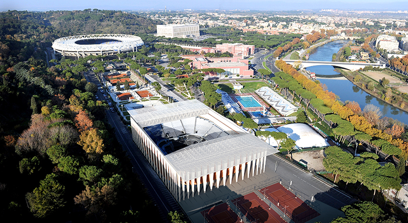 the new rome tennis stadium at foro italico 6