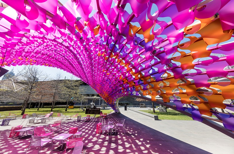 john wardle architects NGV summer architecture commission designboom