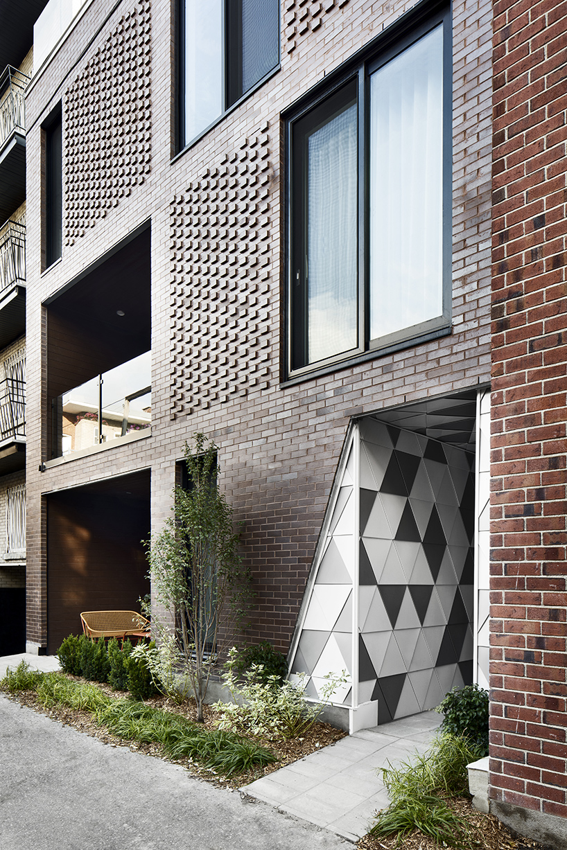 ADHOC's la géode in montreal includes a courtyard for housing optimization and fluidness - 4