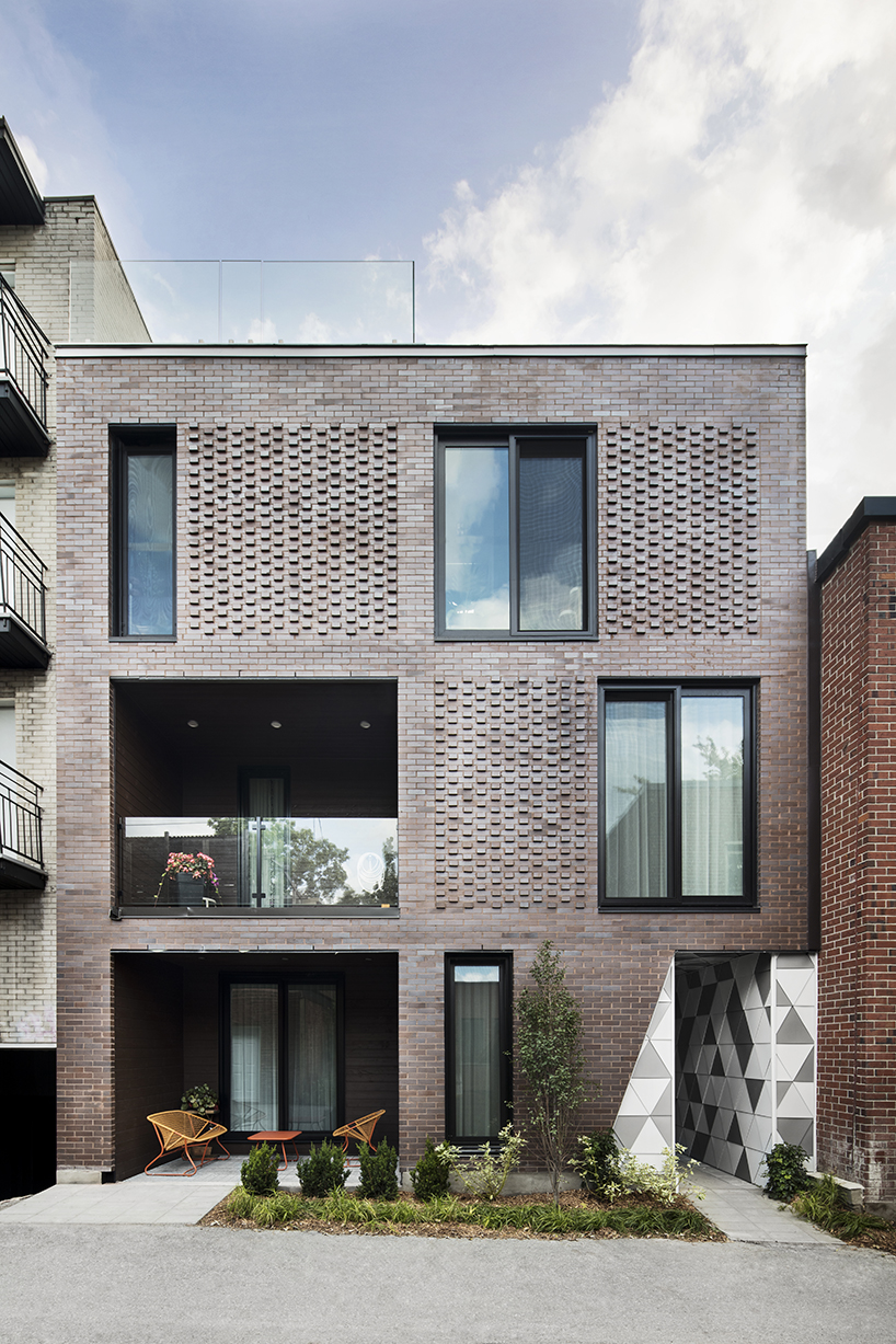 ADHOC's la géode in montreal includes a courtyard for housing optimization and fluidness - 3
