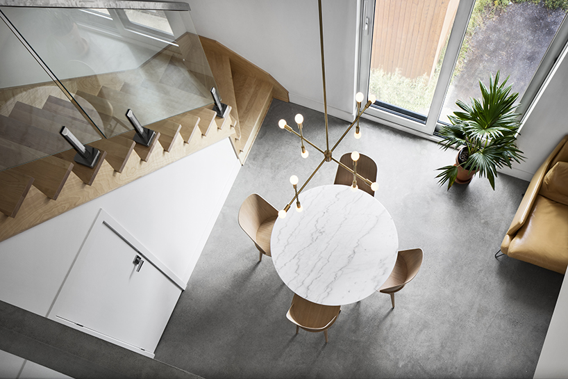 ADHOC's la géode in montreal includes a courtyard for housing optimization and fluidness - 11