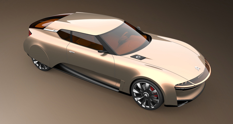 jean-louis bui brings electric power to this citroën SM revival concept designboom