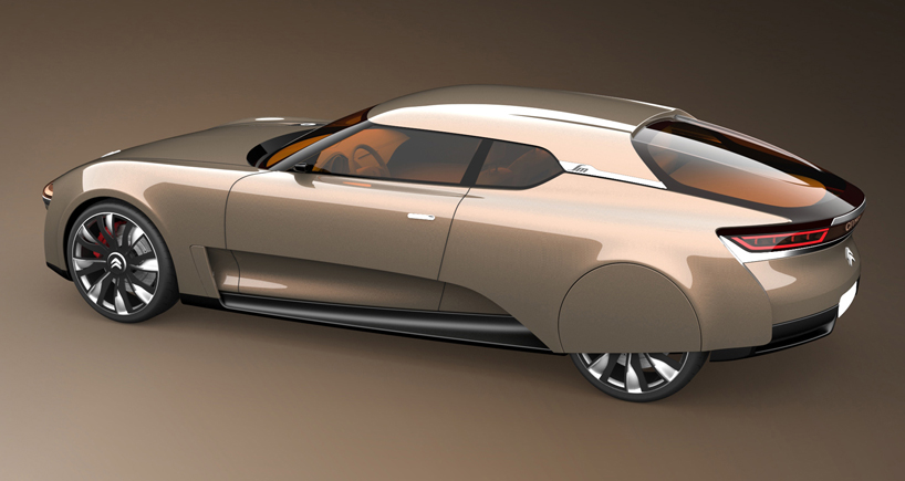jean-louis bui brings electric power to this citroën SM revival concept designboom