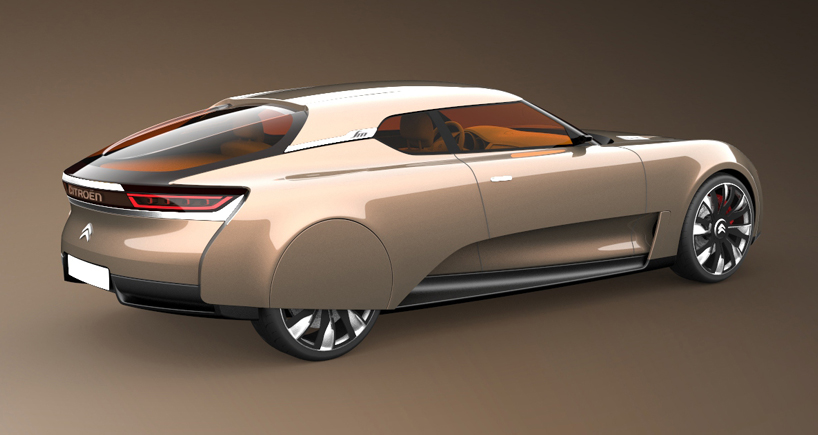 jean-louis bui brings electric power to this citroën SM revival concept designboom