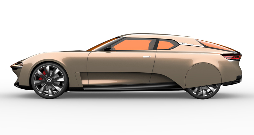 jean-louis bui brings electric power to this citroën SM revival concept designboom