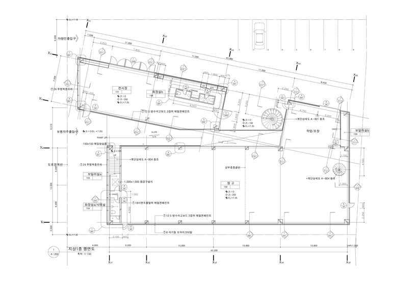 daniel valle architects kyomunsa office storage building designboom