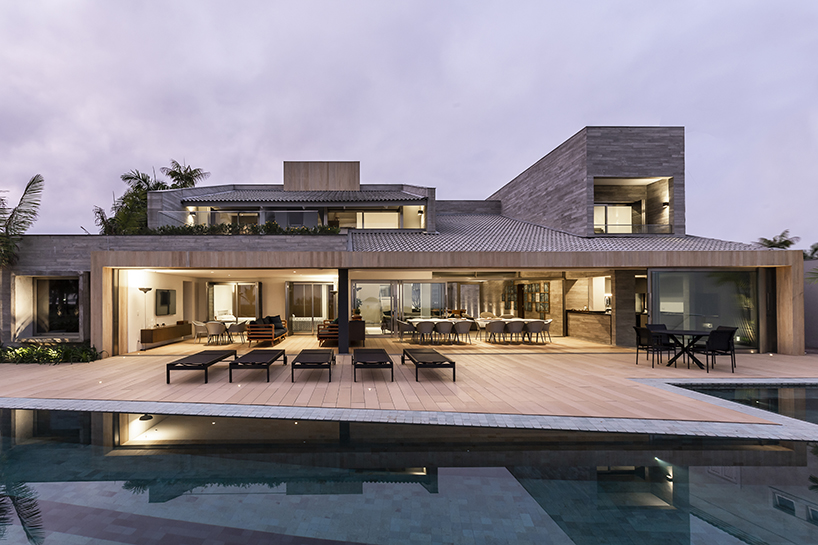 basiches arquitetos integrates outdoor spaces in the renovation of MF house in são paulo designboom