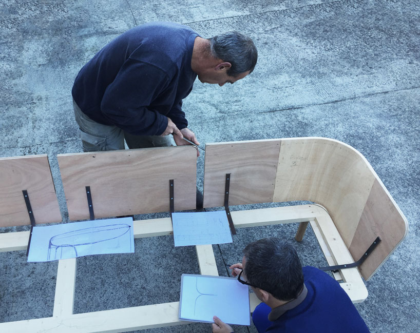 iratzoki lizaso egon lounge collection alki designboom