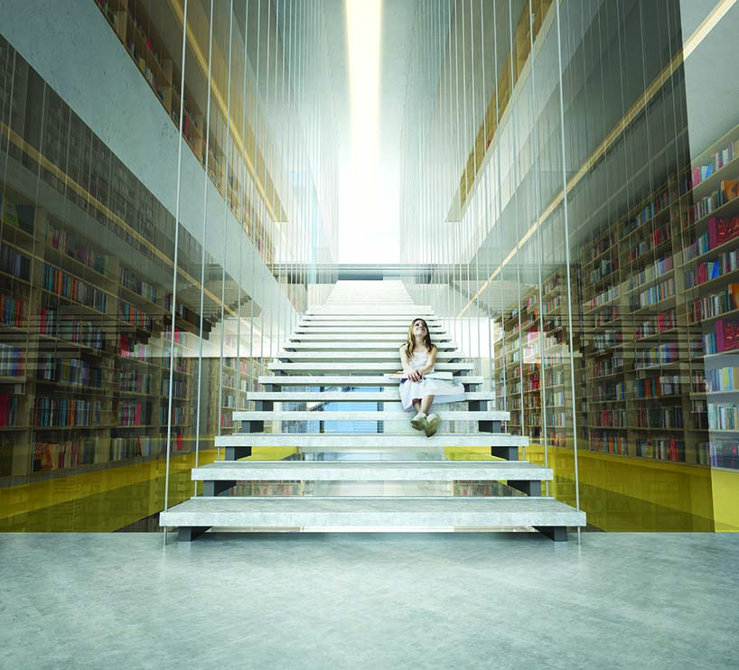 theeAe inside out concept varna library competition