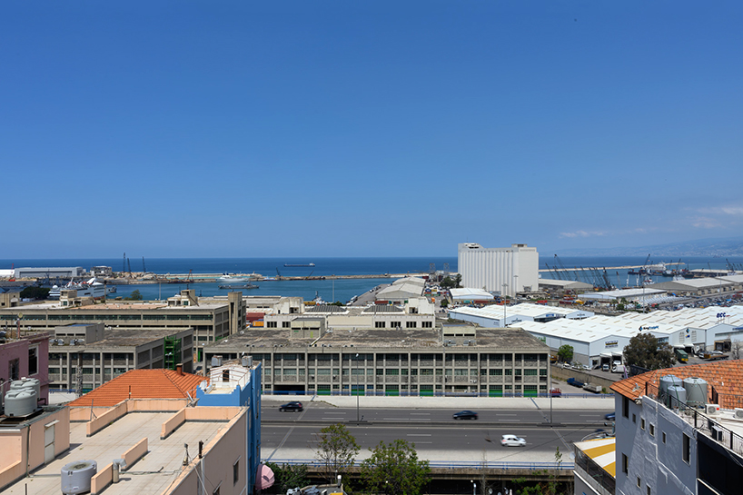 beirut’s grain silos: the monolith that shielded the city designboom