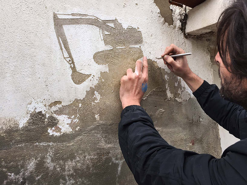 pejac wall peelings palestinian refugee camp jordan designboom