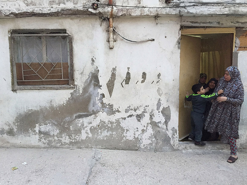 pejac wall peelings palestinian refugee camp jordan designboom