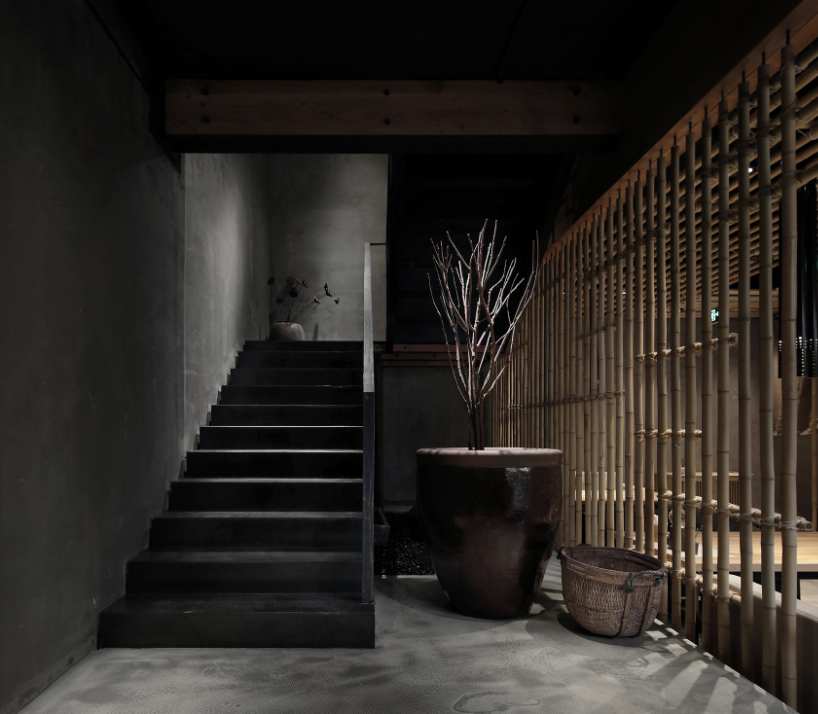 minggu design bamboo's eatery china designboom