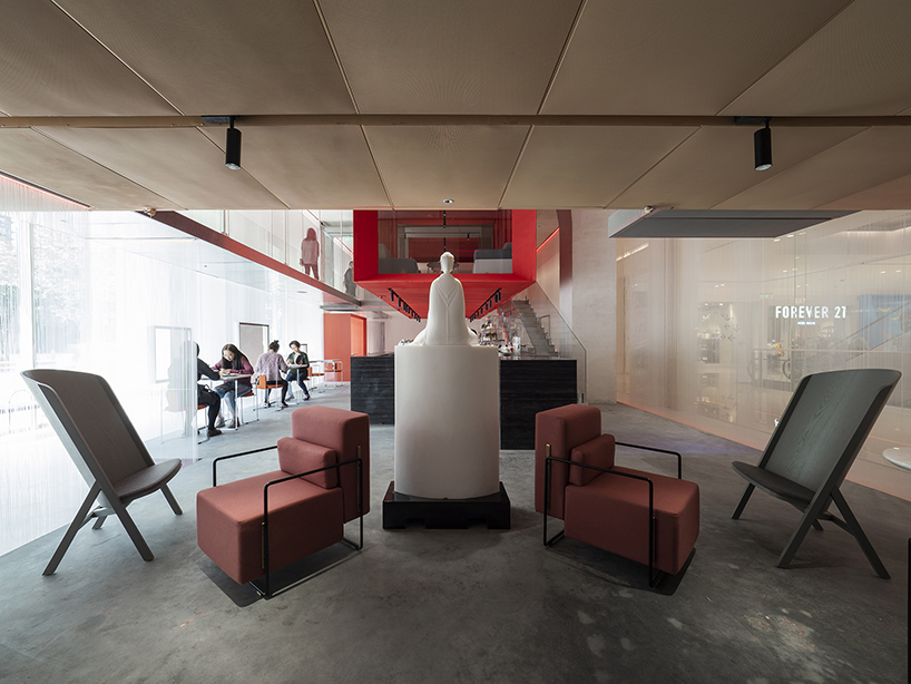 waterfrom embraces social media culture to design doko bar in shenzhen designboom