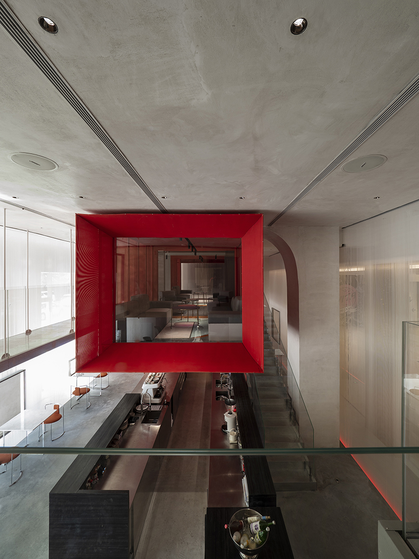 waterfrom embraces social media culture to design doko bar in shenzhen designboom