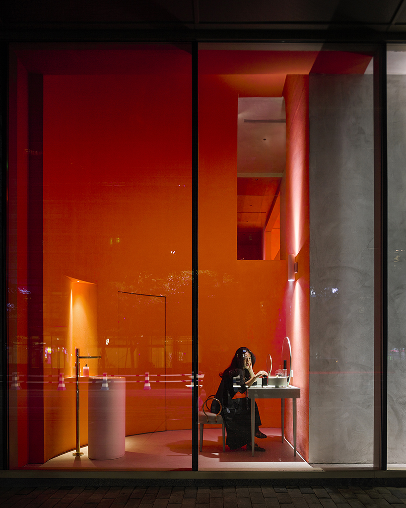 waterfrom embraces social media culture to design doko bar in shenzhen designboom