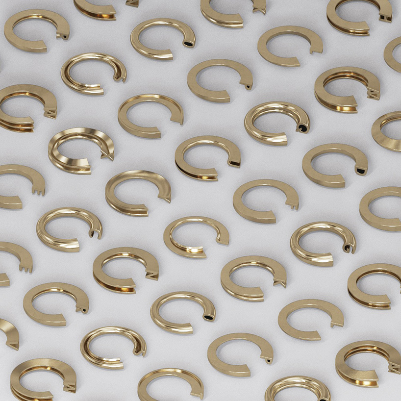 morteza karimi alphba 3D printed jewelry designboom 