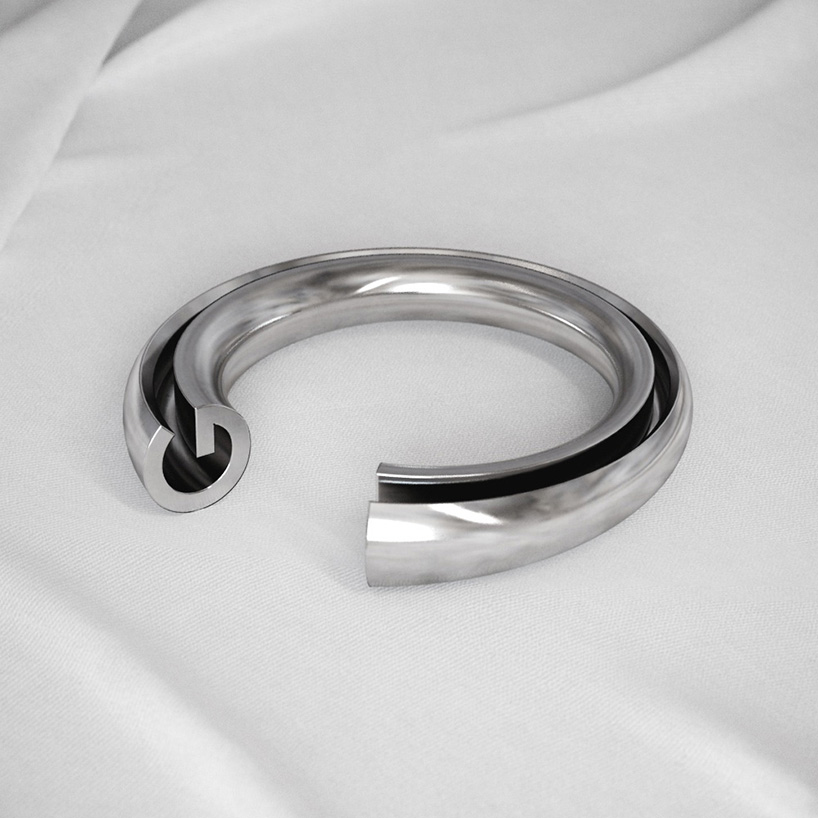 morteza karimi alphba 3D printed jewelry designboom 