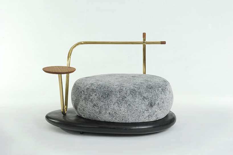 the 'zen stone' collection by chitapanya blends life and nature to create harmony