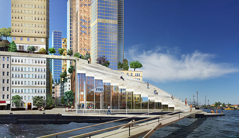 anders berensson architects' new stockholm neighborhood features 31 wooden skyscrapers
