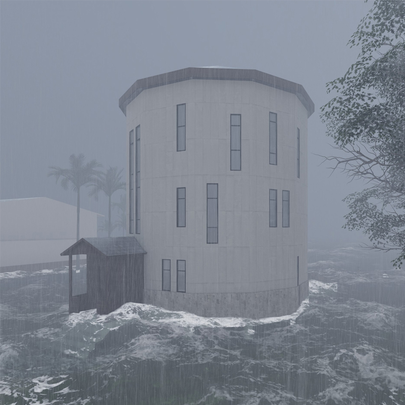 a minimal and modular hurricane-resistant home wins arch out loud's 'shelter' competition