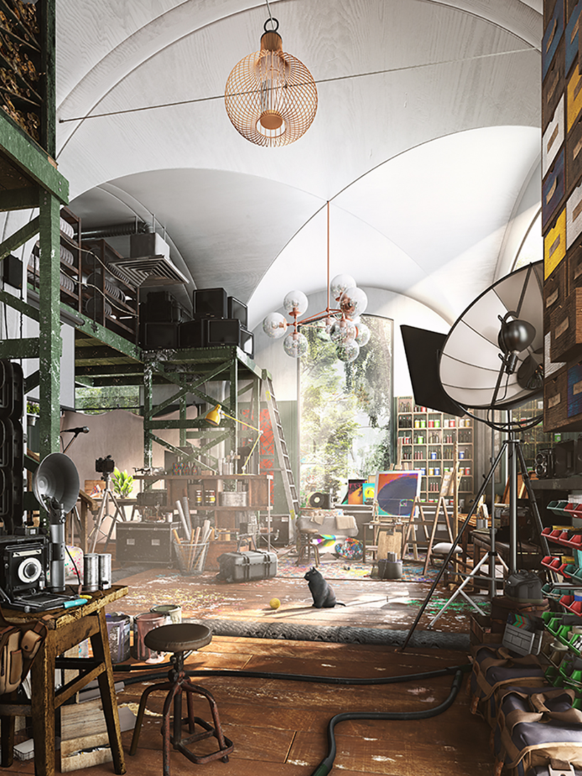 an austere church in a field takes home the 2021 render of the year 4