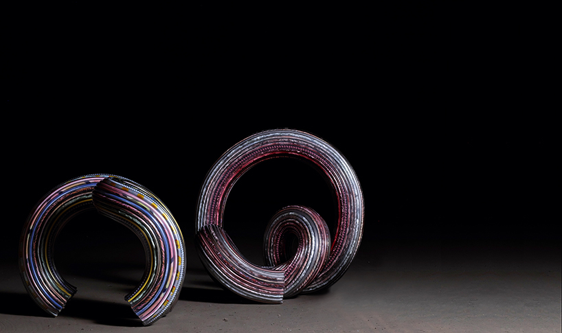 ara thorose explores form, material, and balance with on pointe collection designboom