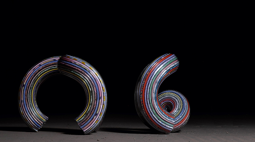 ara thorose explores form, material, and balance with on pointe collection designboom