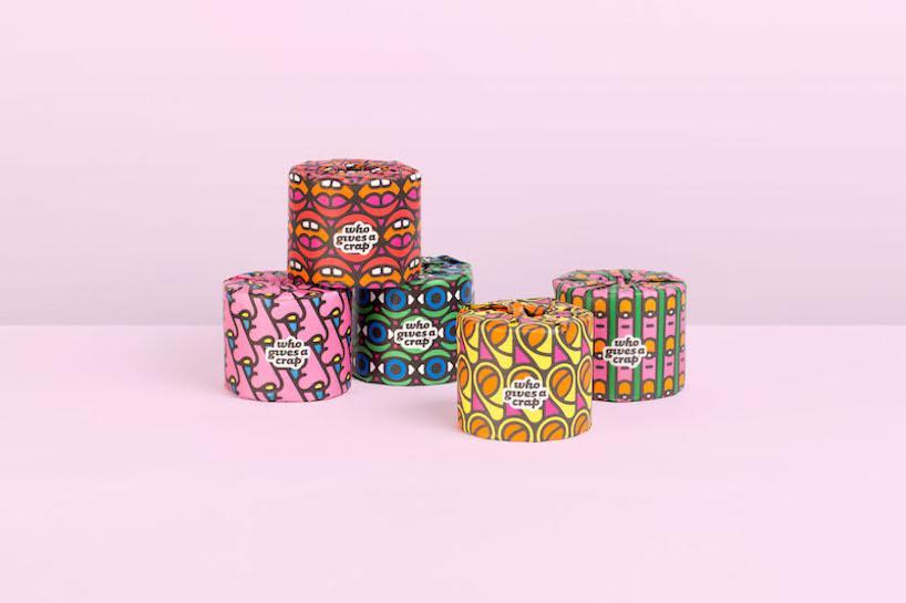 craig and karl's funky toilet paper wrappers for who gives a crap
