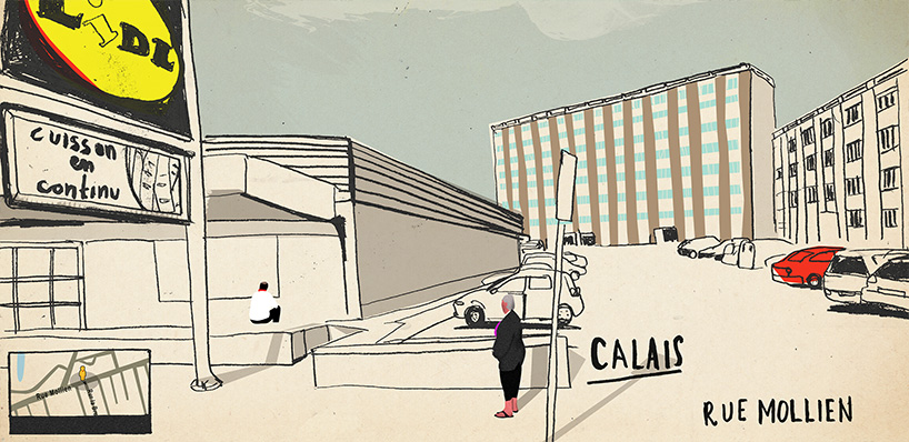 lehel kovacs around the world in 80 days street view sketches