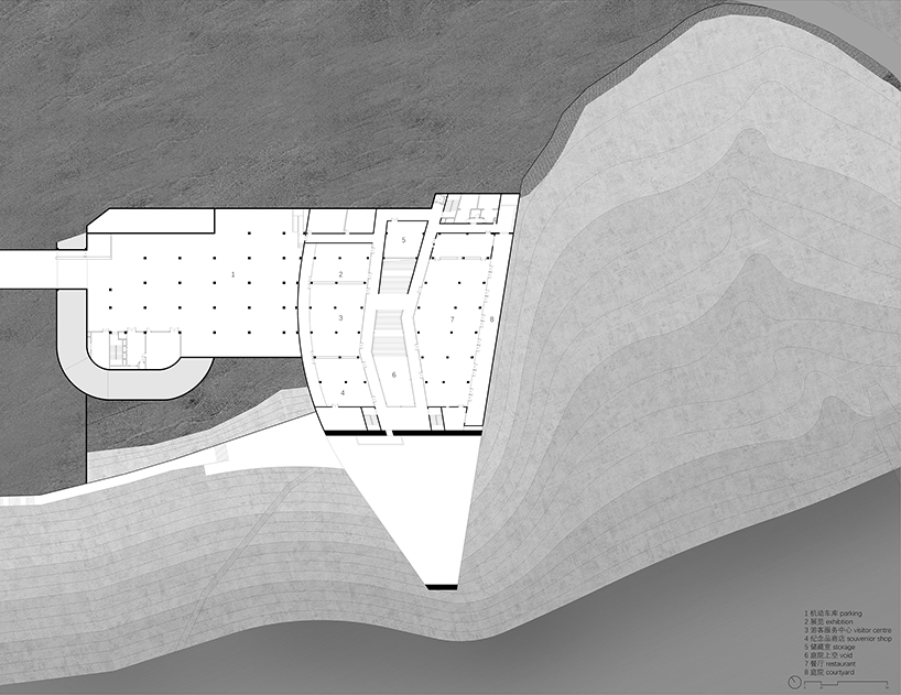 atelier deshaus completes yunyang riverfront visitor center in chongqing designboom