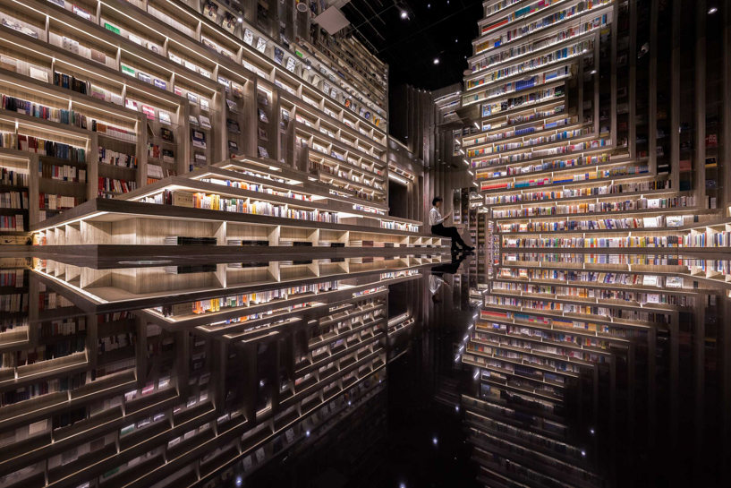 x+living completes a cinema and bookstore in taiyuan, china designboom