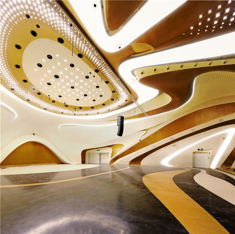 nanjing international youth cultural centre zaha hadid gd lighting china designboom
