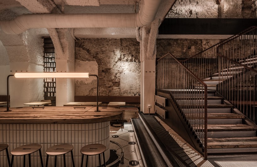 YOD group designs a six-story conceptual bar within XIX century building in lviv, ukraine