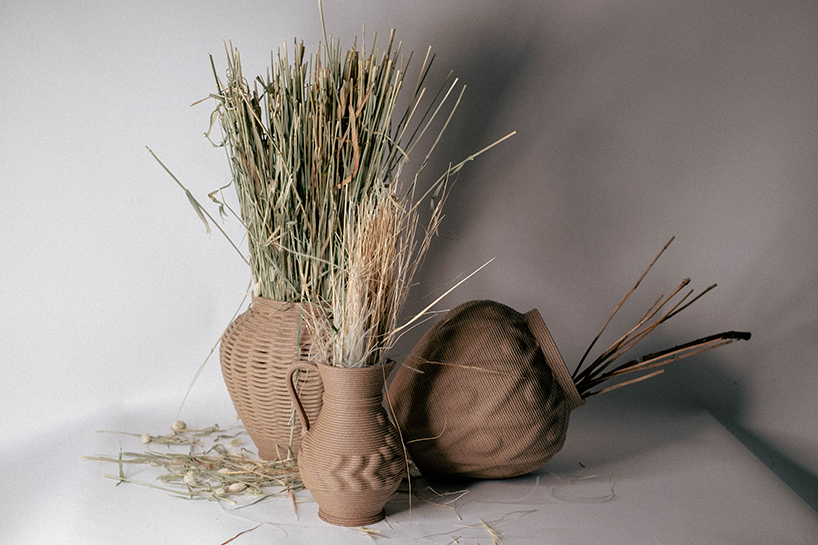 sustainable ukrainian gunyas and tableware explore notions of home, loss and war with home(land) at dutch design week