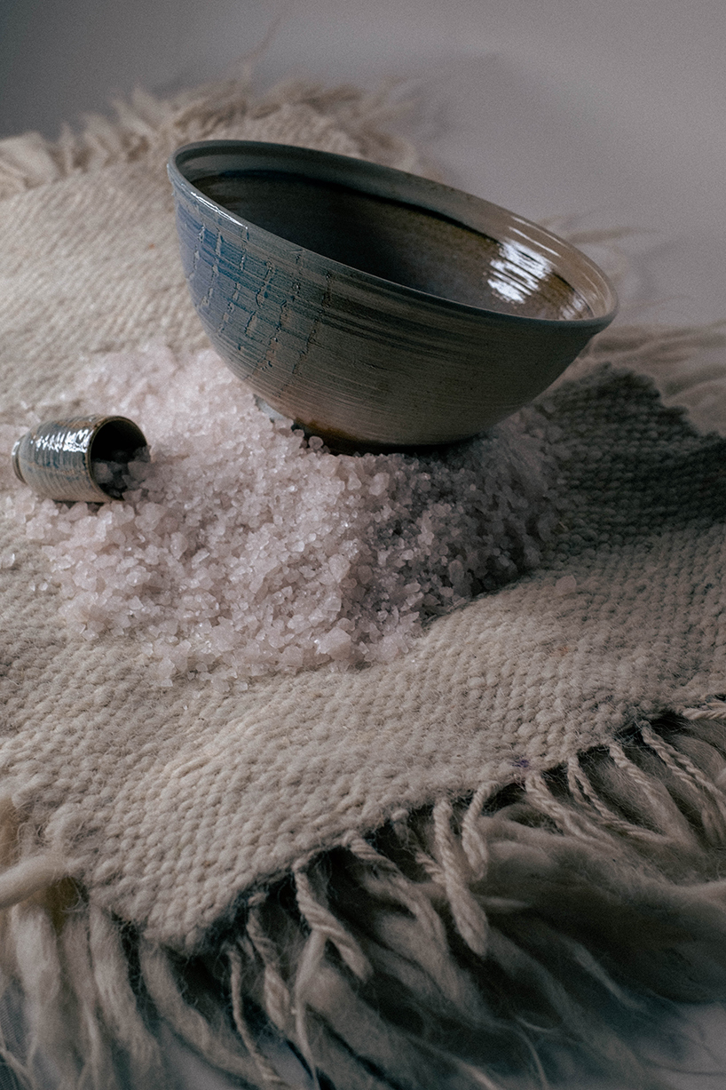 sustainable ukrainian gunyas and tableware explore notions of home, loss and war with home(land) at dutch design week