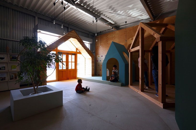 alts design office transforms warehouse into workspace japan designboom