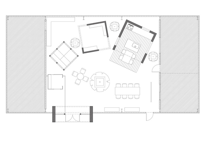 alts design office transforms warehouse into workspace japan designboom