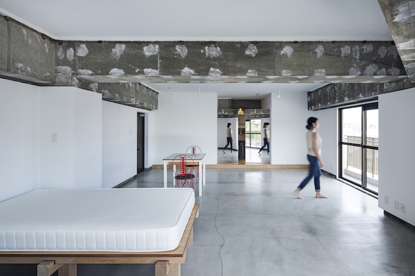 tank xchange apartments reformation art studio japan designboom